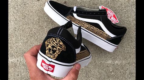 versace vans shoes custom|vans custom skateboards.